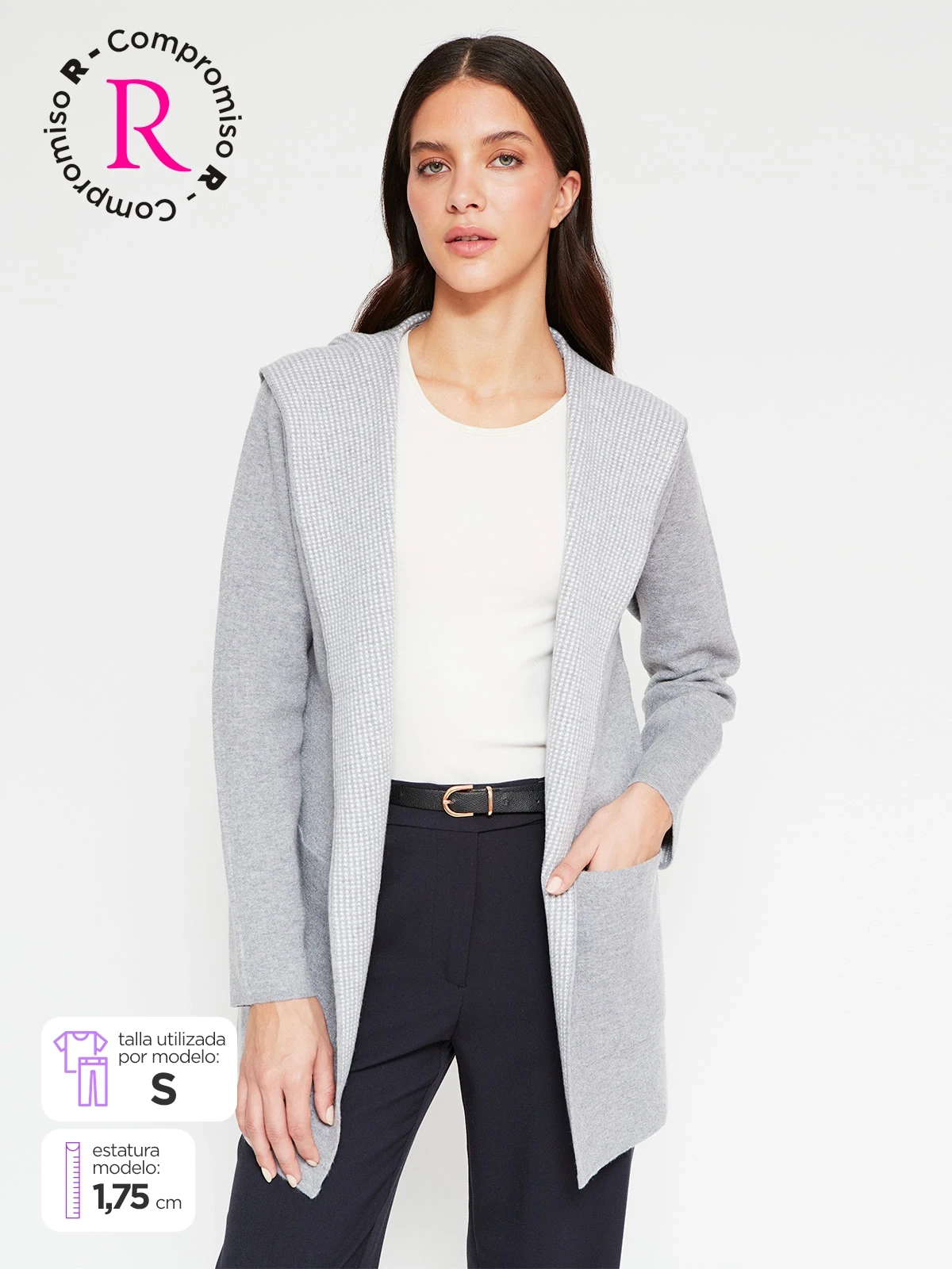 CARDIGAN MUJER AZIZ  - 1