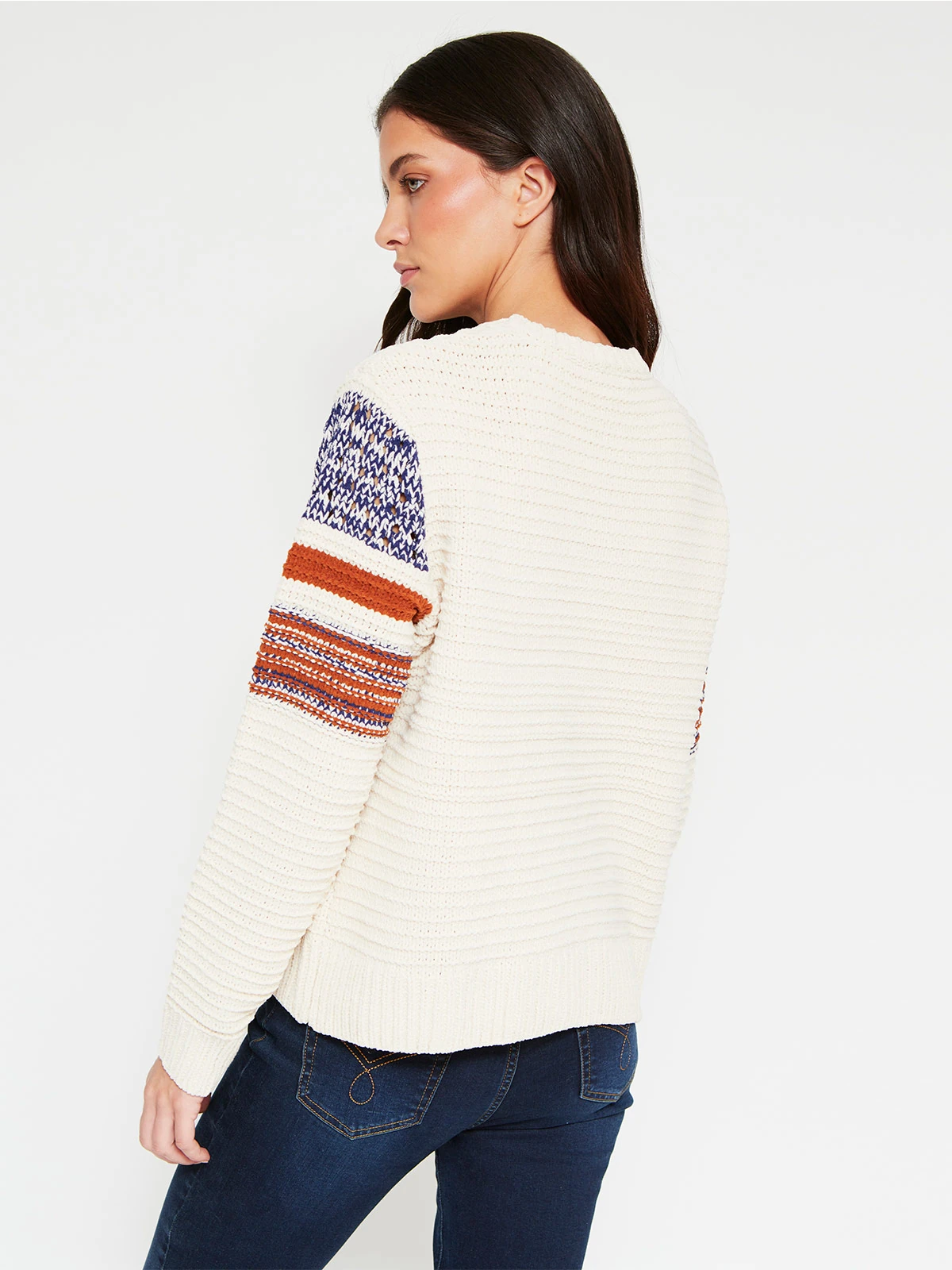 SWEATER MUJER AZIZ MANGA LARGA - 2