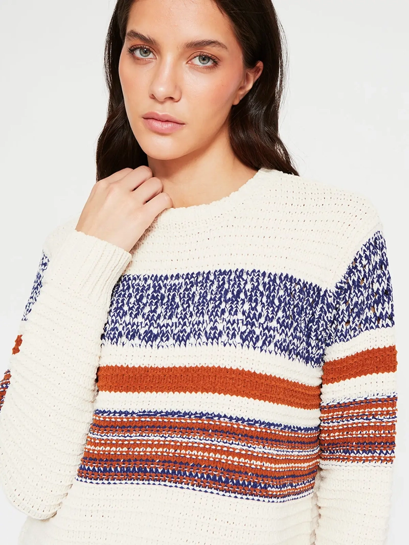 SWEATER MUJER AZIZ MANGA LARGA - 3