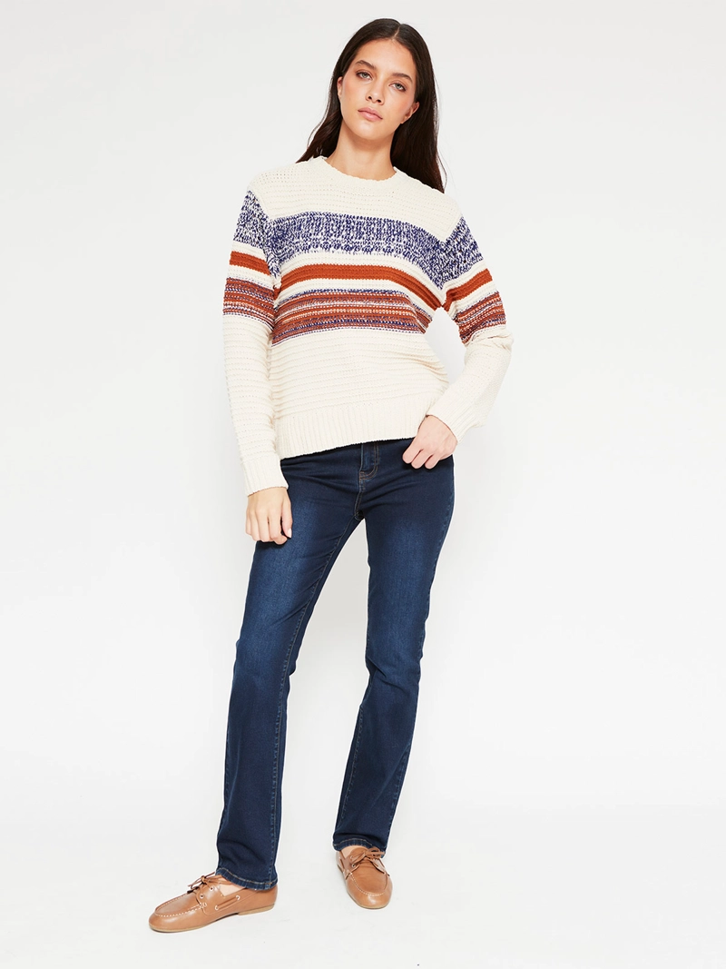SWEATER MUJER AZIZ MANGA LARGA - 4