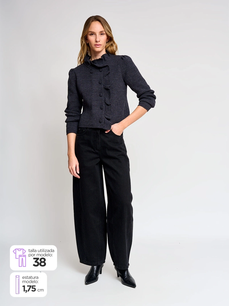 JEANS MUJER MARQUIS ALGODÓN BARREL - 2