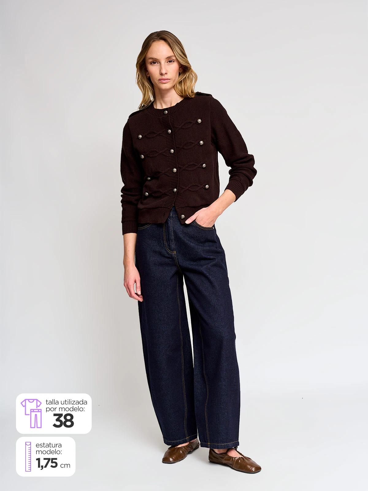 JEANS MUJER MARQUIS ALGODÓN BARREL - 2