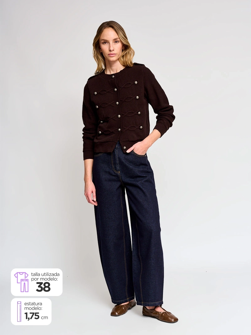 JEANS MUJER MARQUIS ALGODÓN BARREL - 2