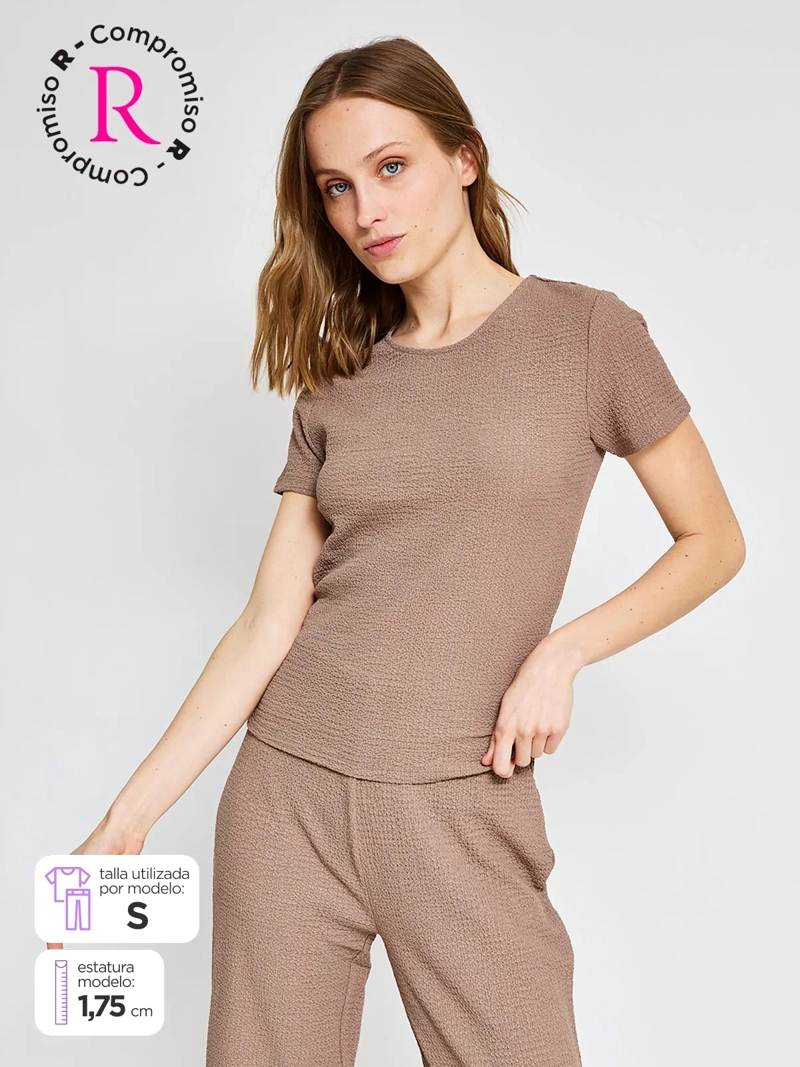 POLERA MUJER REGATTA MANGA CORTA