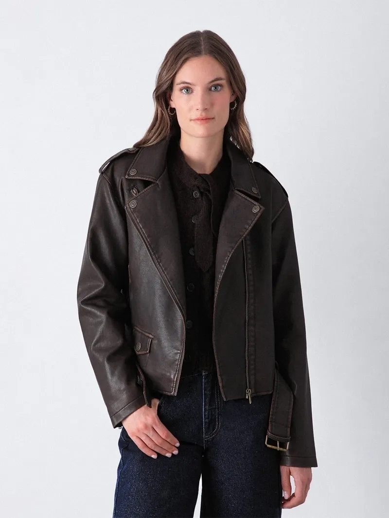 CHAQUETA MUJER RAINDOOR BIKER - 2