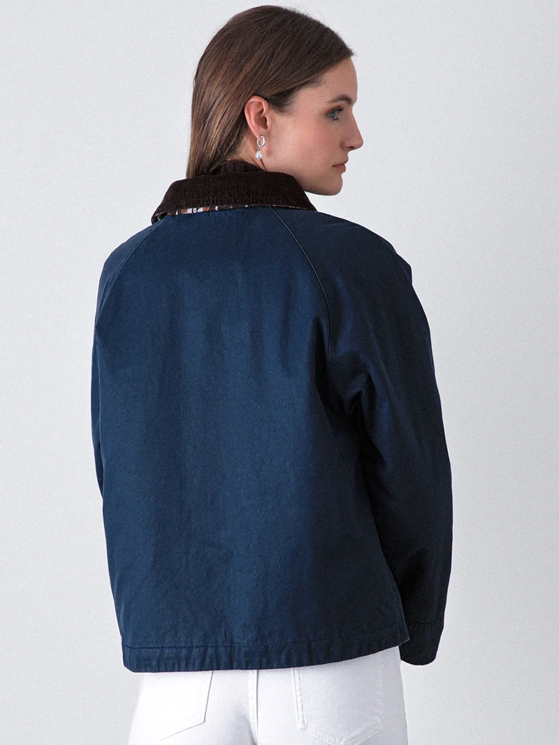 CHAQUETA MUJER RAINDOOR ALGODÓN ENCERADA - 5