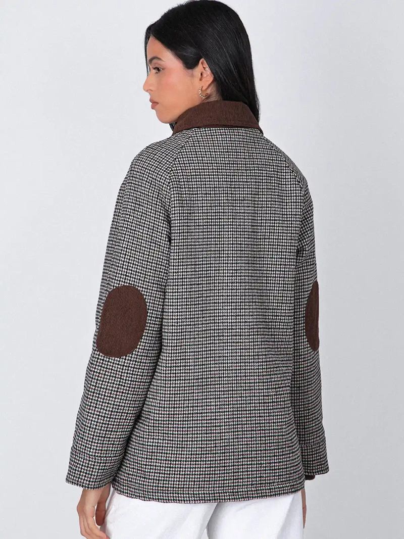 CHAQUETA MUJER RAINDOOR ALGODÓN TEJIDA PRINT - 5