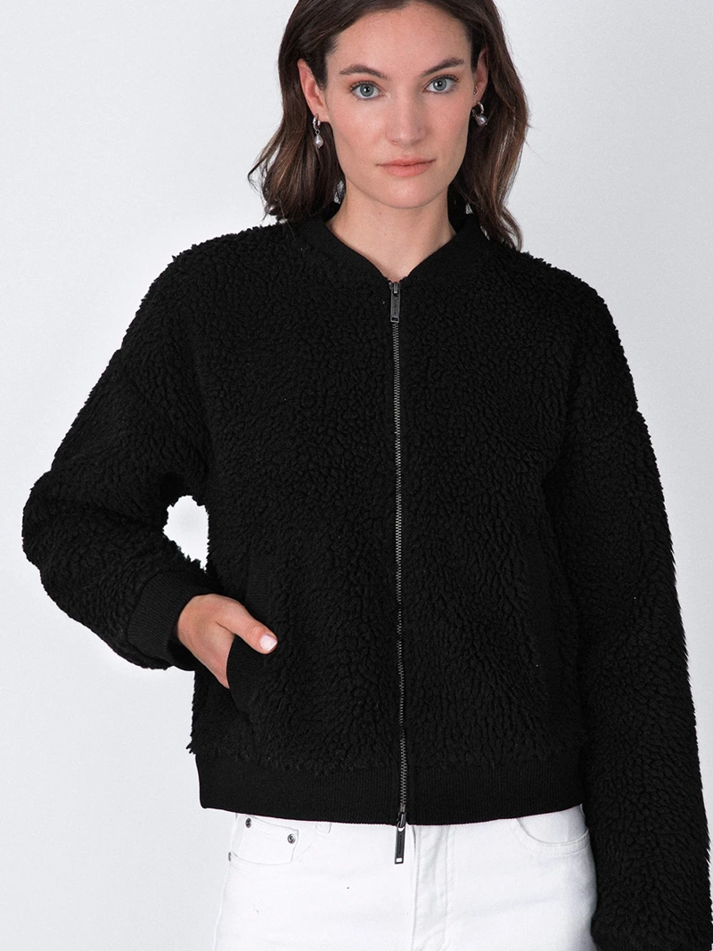 CHAQUETA MUJER RAINDOOR BOMBER RIB - 5