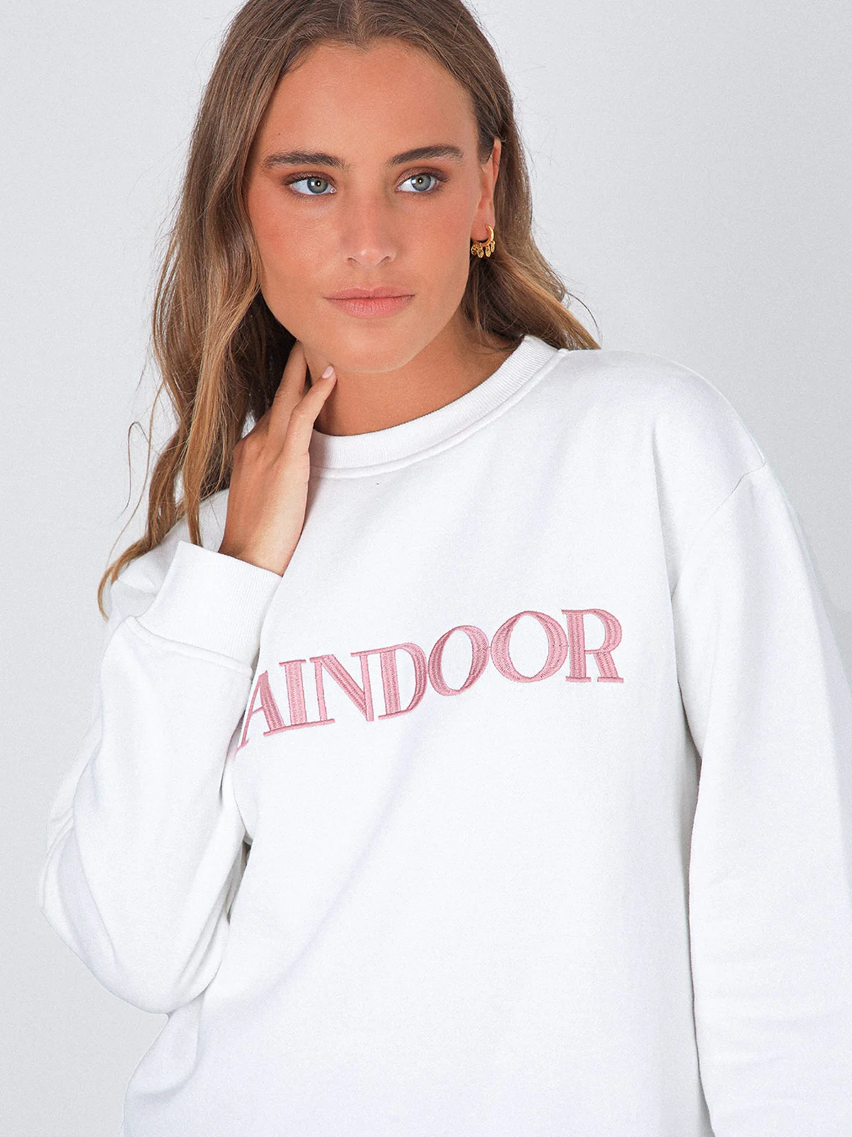 POLERÓN MUJER RAINDOOR ALGODÓN BORDADO - 6