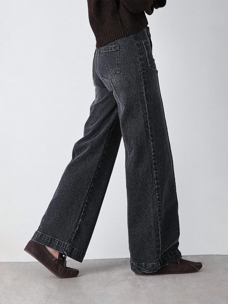 PANTALÓN MUJER RAINDOOR ALGODÓN WIDELEG - 3
