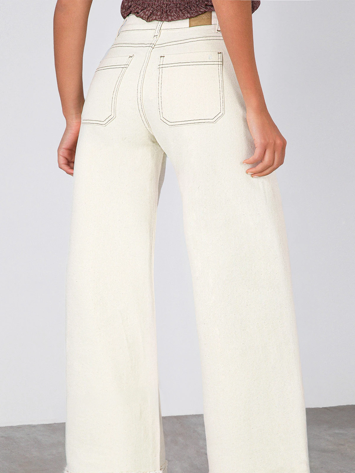 PANTALÓN MUJER RAINDOOR ALGODÓN WIDE LEG - 3