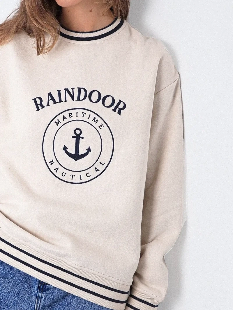 POLERÓN MUJER RAINDOOR ALGODÓN MARINERO - 5