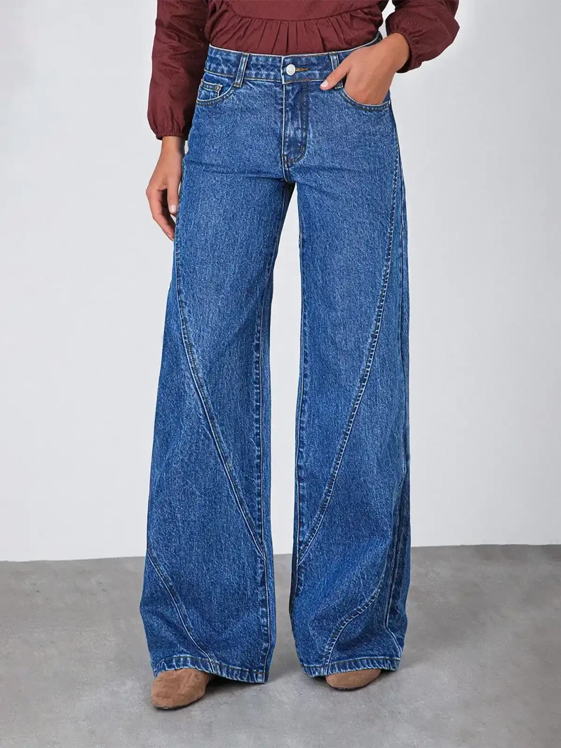 PANTALÓN MUJER RAINDOOR ALGODÓN CORTES CRUZADOS - 3
