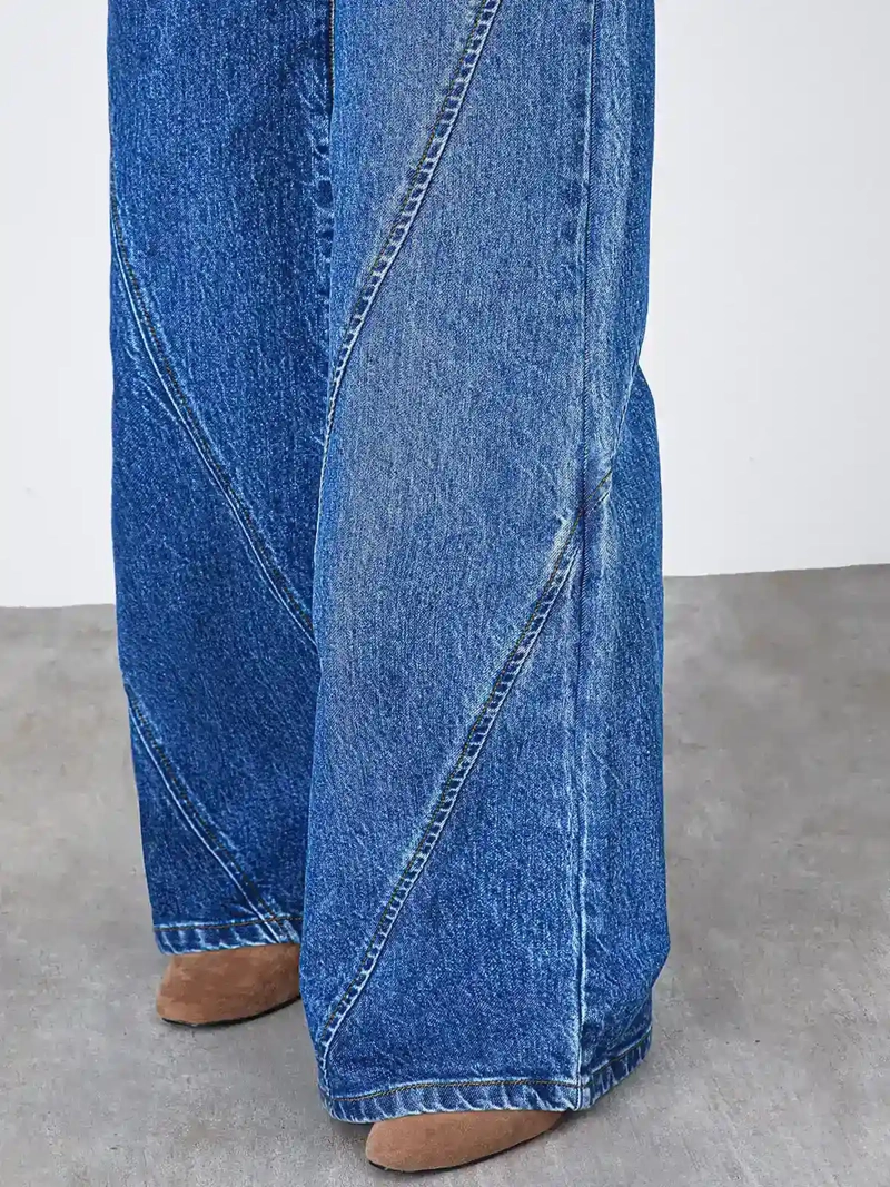 PANTALÓN MUJER RAINDOOR ALGODÓN CORTES CRUZADOS - 6