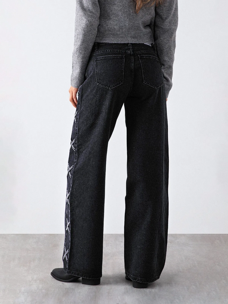 PANTALÓN MUJER RAINDOOR ALGODÓN FRANJA LATERAL - 5
