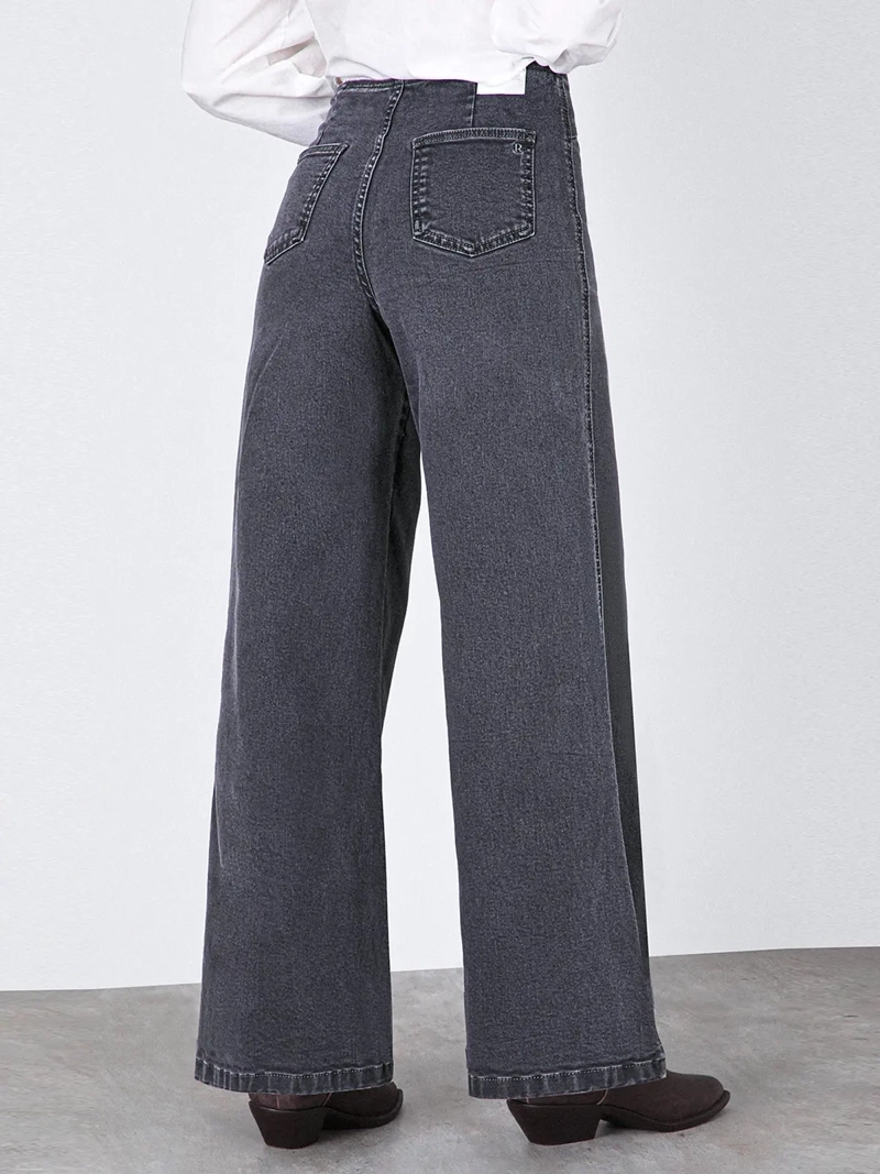 PANTALÓN MUJER RAINDOOR ALGODÓN PRETINA AJUSTADA - 4