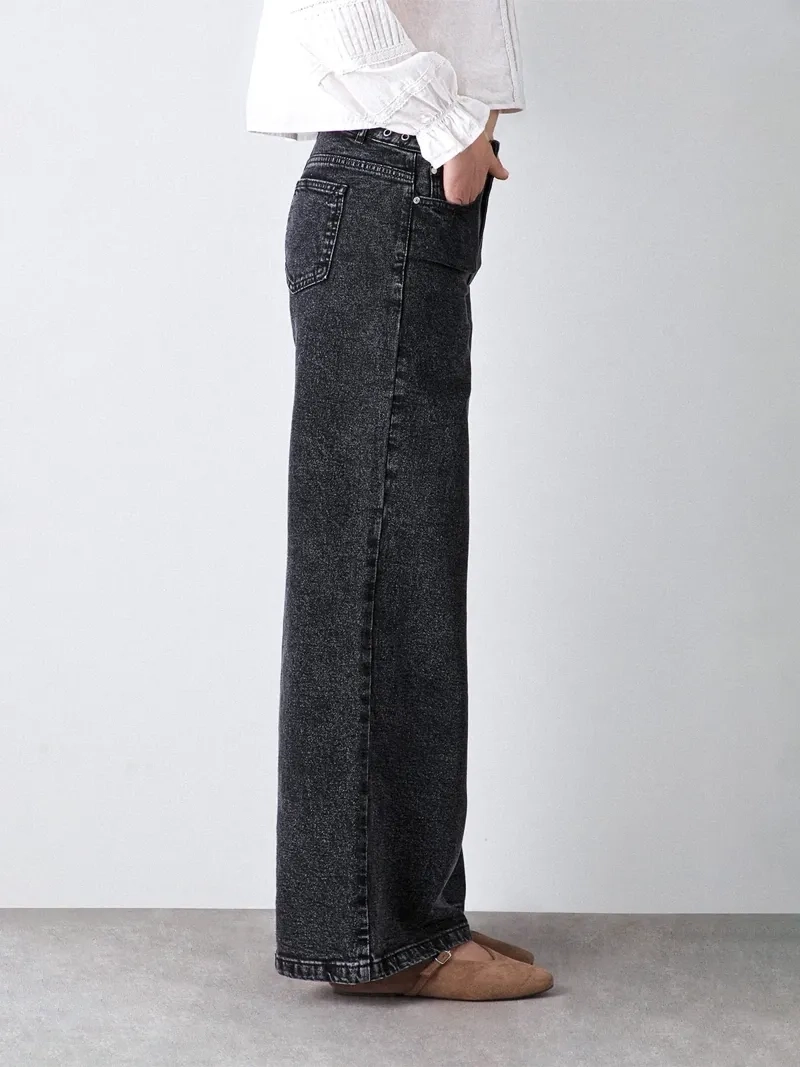 PANTALÓN MUJER RAINDOOR ALGODÓN WIDELEG - 4