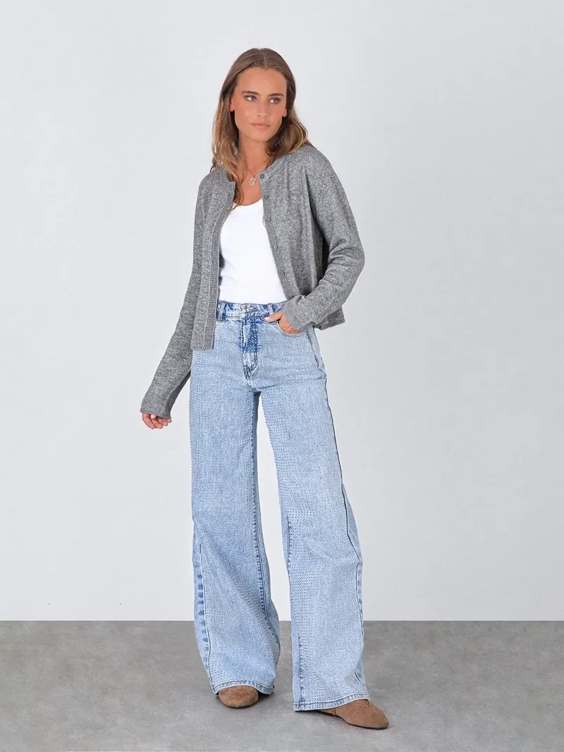 PANTALÓN MUJER RAINDOOR ALGODÓN WIDELEG - 2
