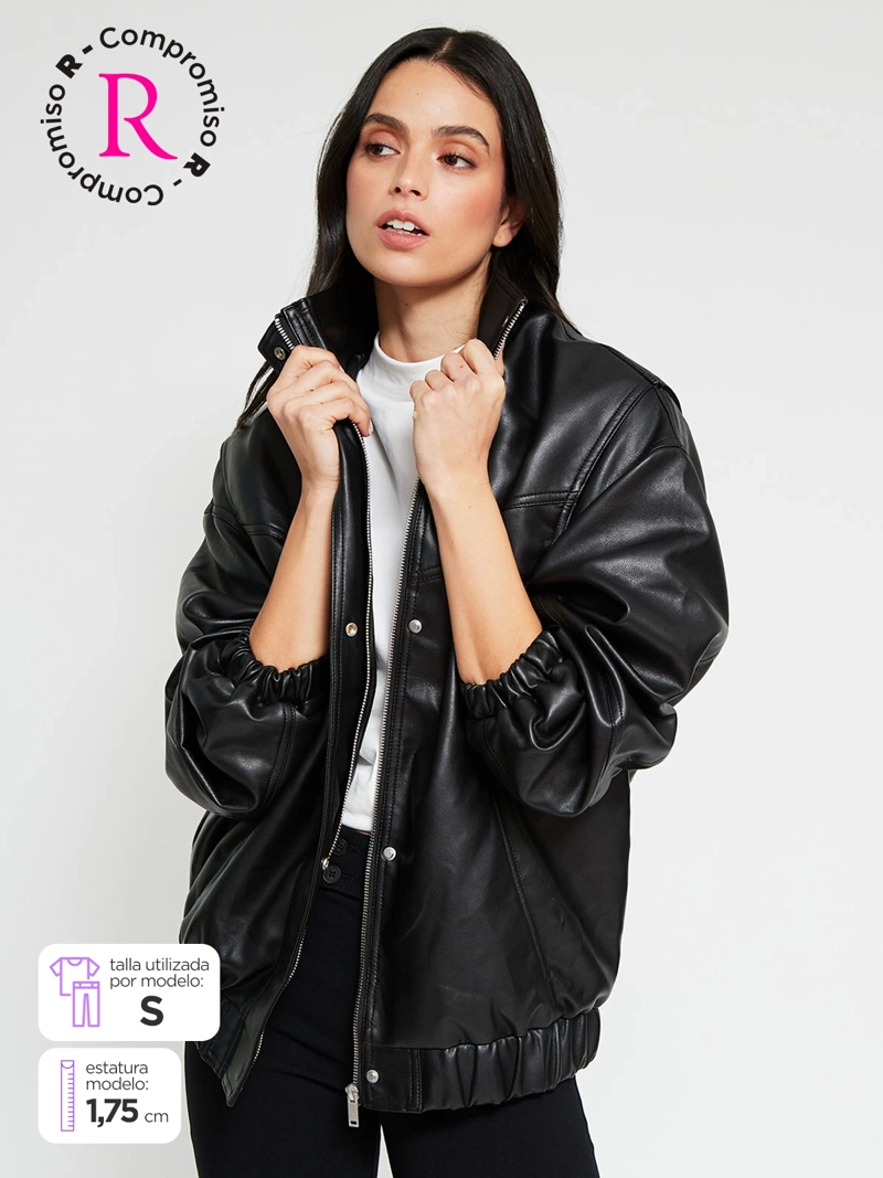 CHAQUETA MUJER INDEX EFECTO PIEL - 1