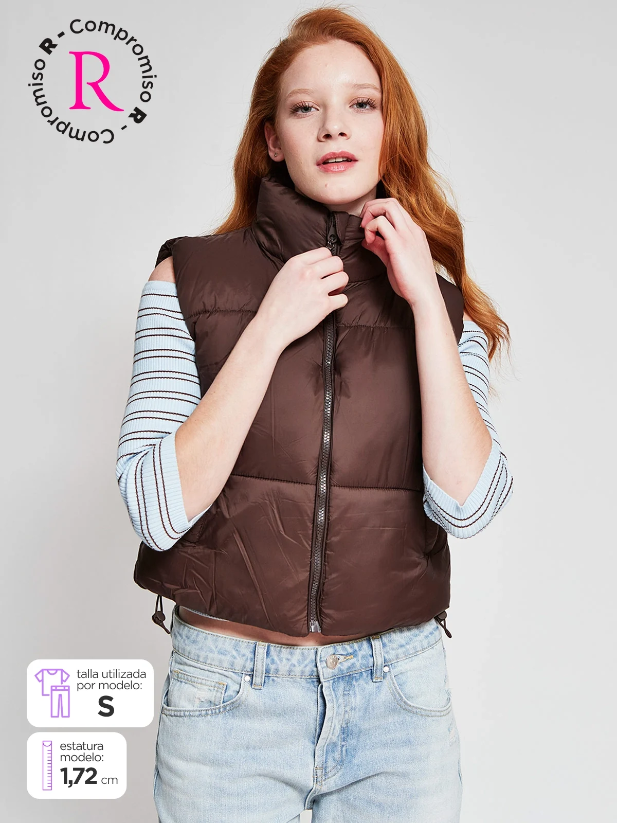 PARKA MUJER INDEX SIN MANGAS PUFFA - 1