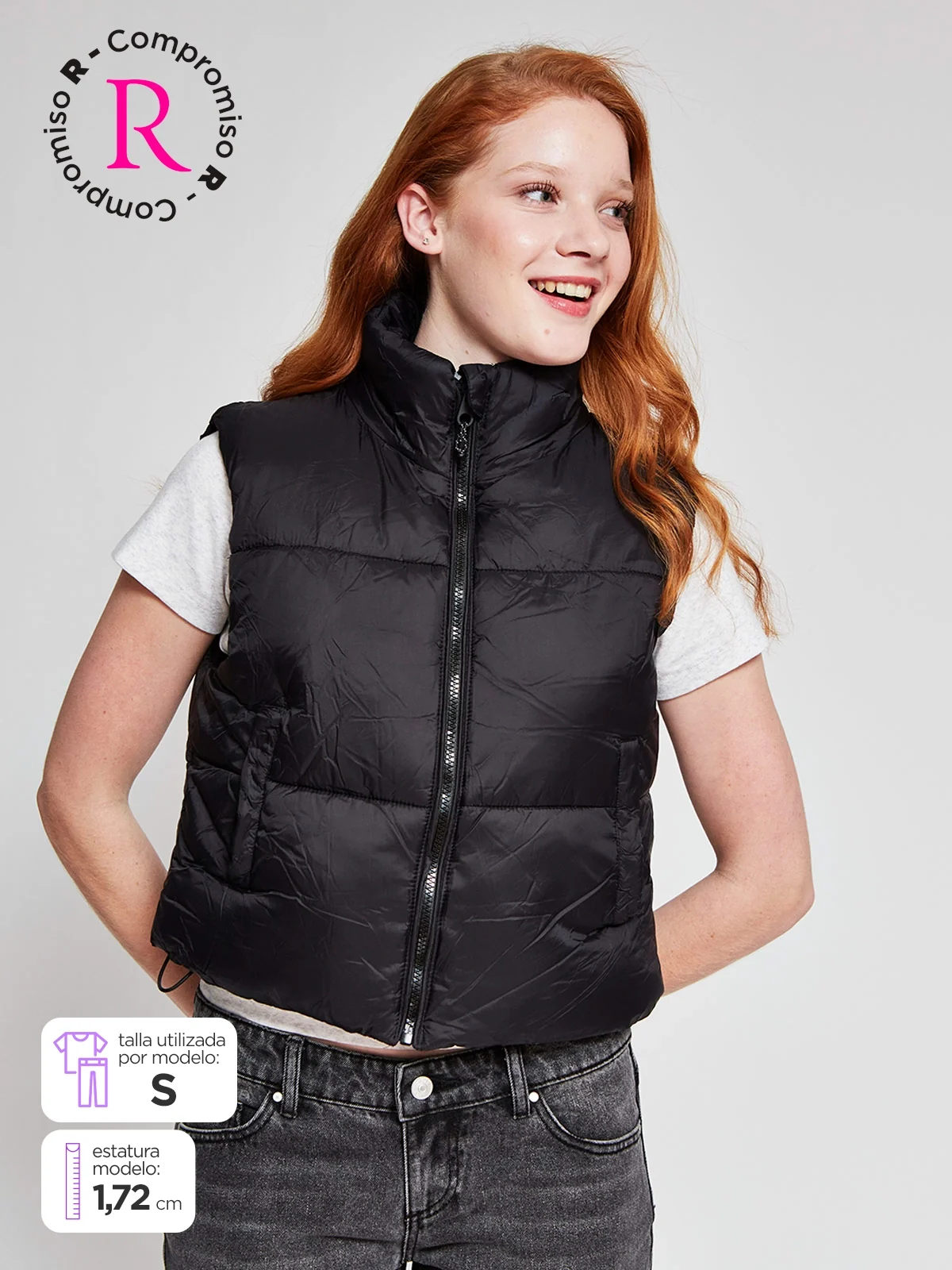 PARKA MUJER INDEX SIN MANGAS PUFFA - 1