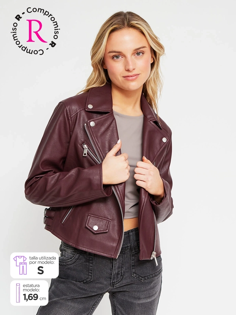 CHAQUETA MUJER INDEX EFECTO PIEL - 1