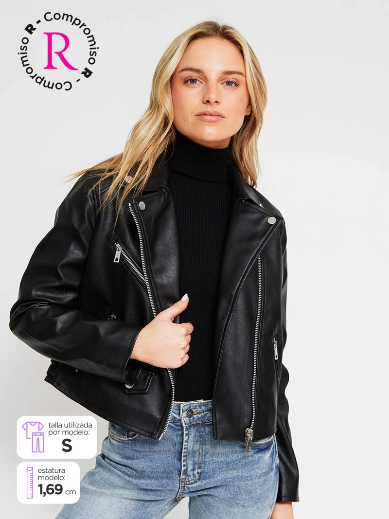 CHAQUETA MUJER INDEX EFECTO PIEL - 1