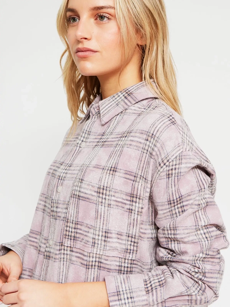 BLUSA MUJER INDEX ALGODÓN MANGA LARGA DISEÑO - 4