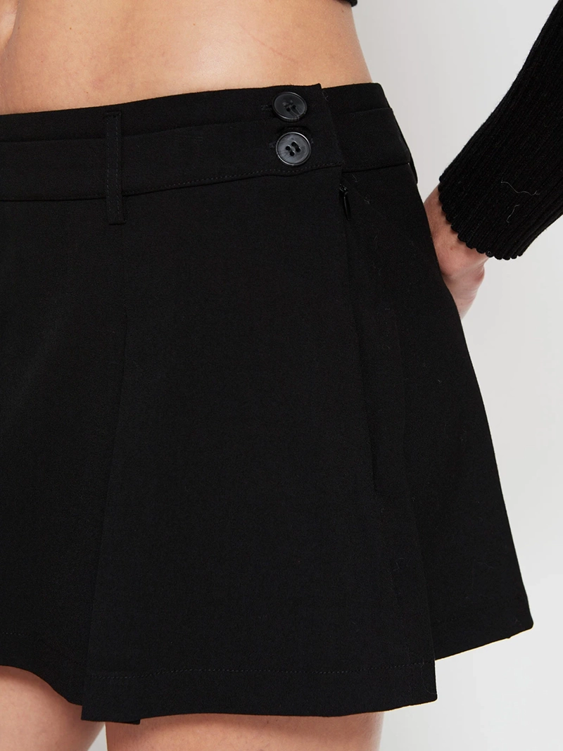 FALDA SHORT MUJER INDEX PLISADA - 4