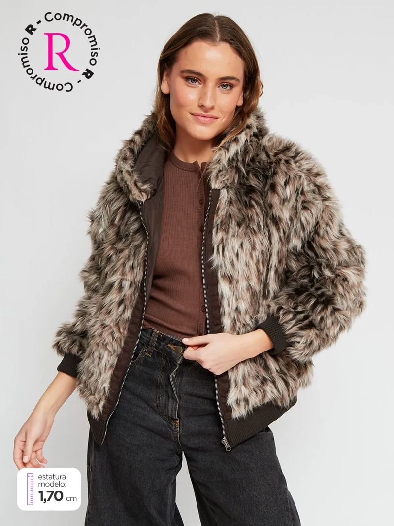 CHAQUETA MUJER INDEX CORTA PELOS - 2