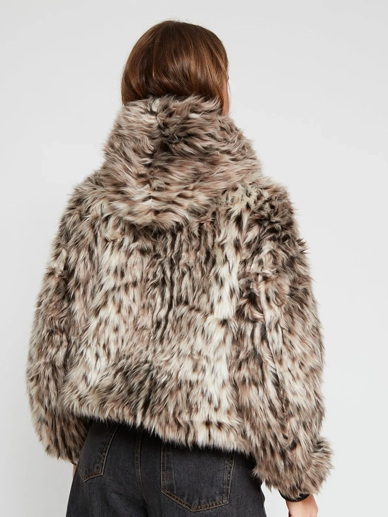 CHAQUETA MUJER INDEX CORTA PELOS - 4