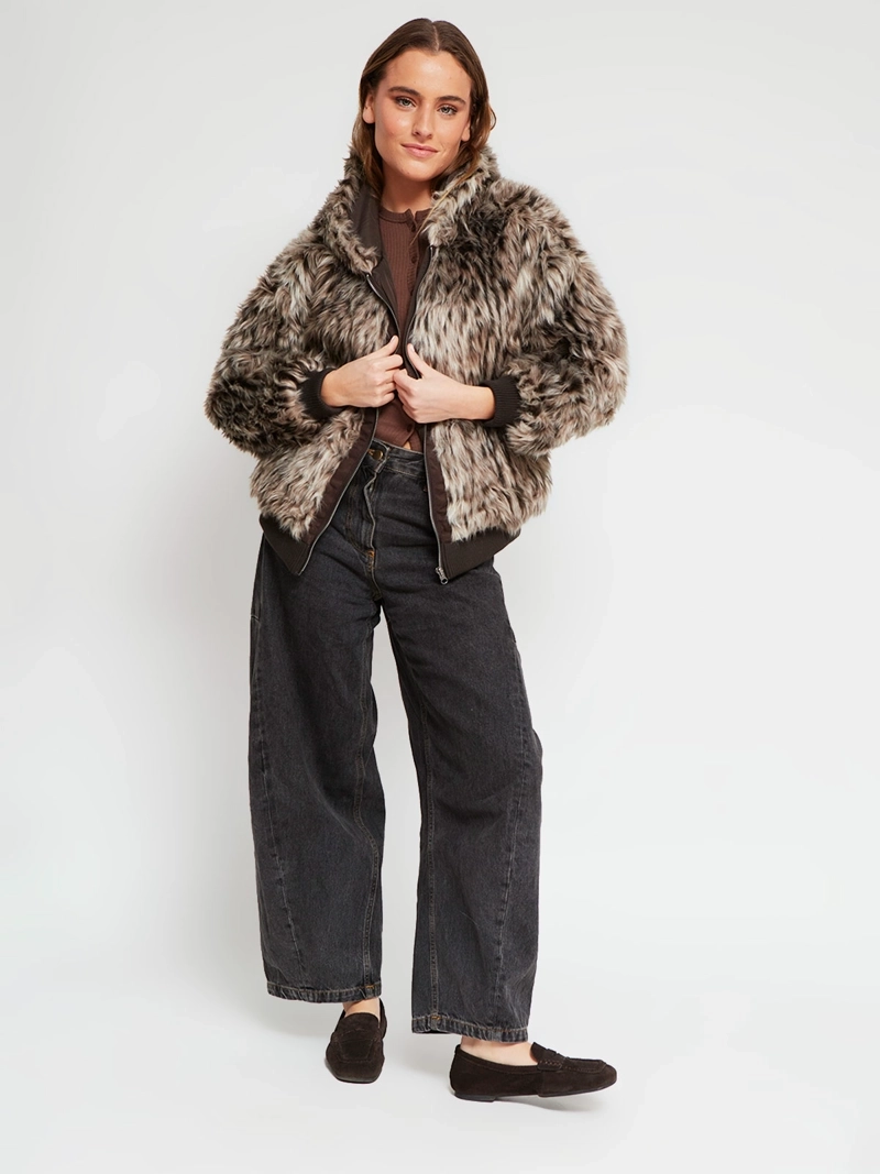 CHAQUETA MUJER INDEX CORTA PELOS - 6