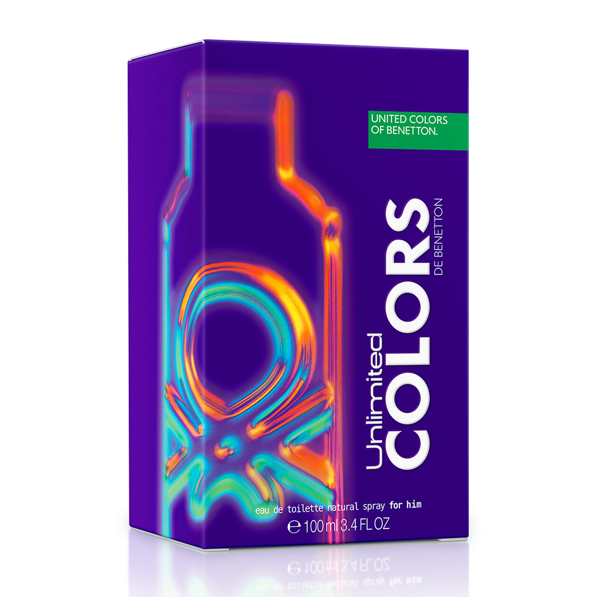 PERFUME HOMBRE BENETTON UNITED COLORS UNLIMITED COLORS EAU DE PARFUM 100ML  - 3