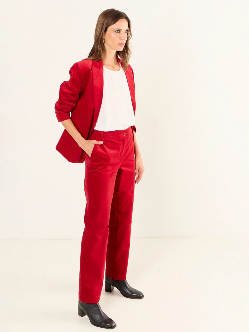 PANTALÓN MUJER MA GRIFFE ALGODÓN RECTO - 2