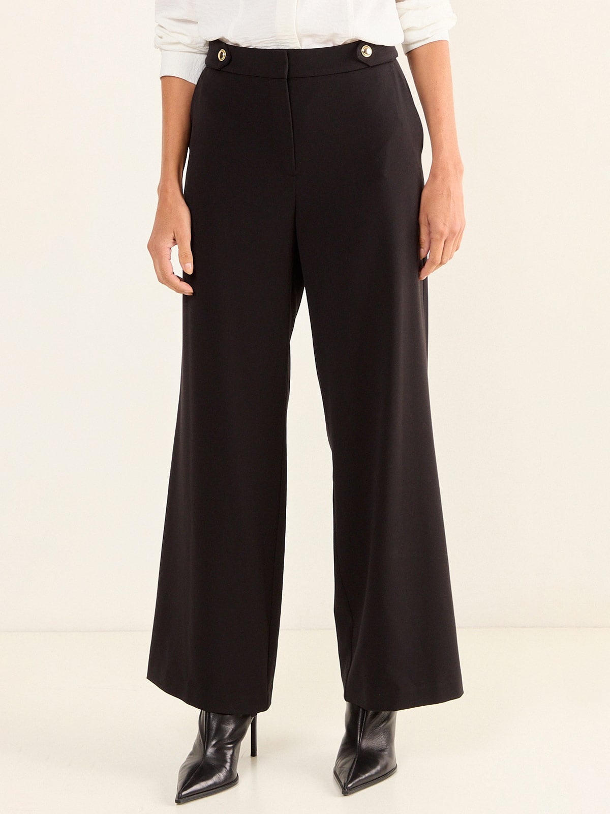 PANTALÓN MUJER MA GRIFFE WIDE LEG FORMAL - 3