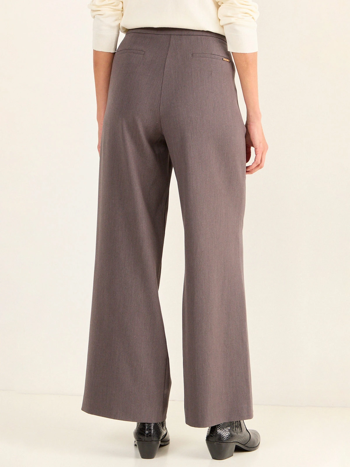 PANTALÓN MUJER MA GRIFFE WIDE LEG FORMAL - 4