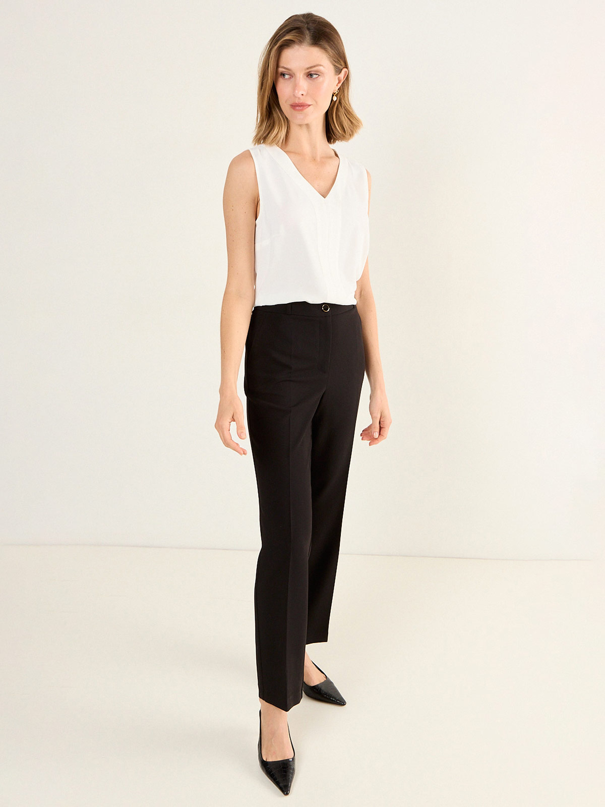 PANTALÓN MUJER MA GRIFFE BÁSICO FORMAL - 2