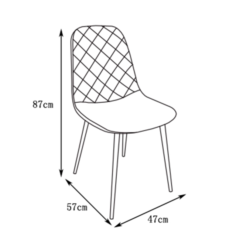 JUEGO DE COMEDOR RIPLEY HOME INDUSTRIAL 4 SILLAS CAFÉ - 13