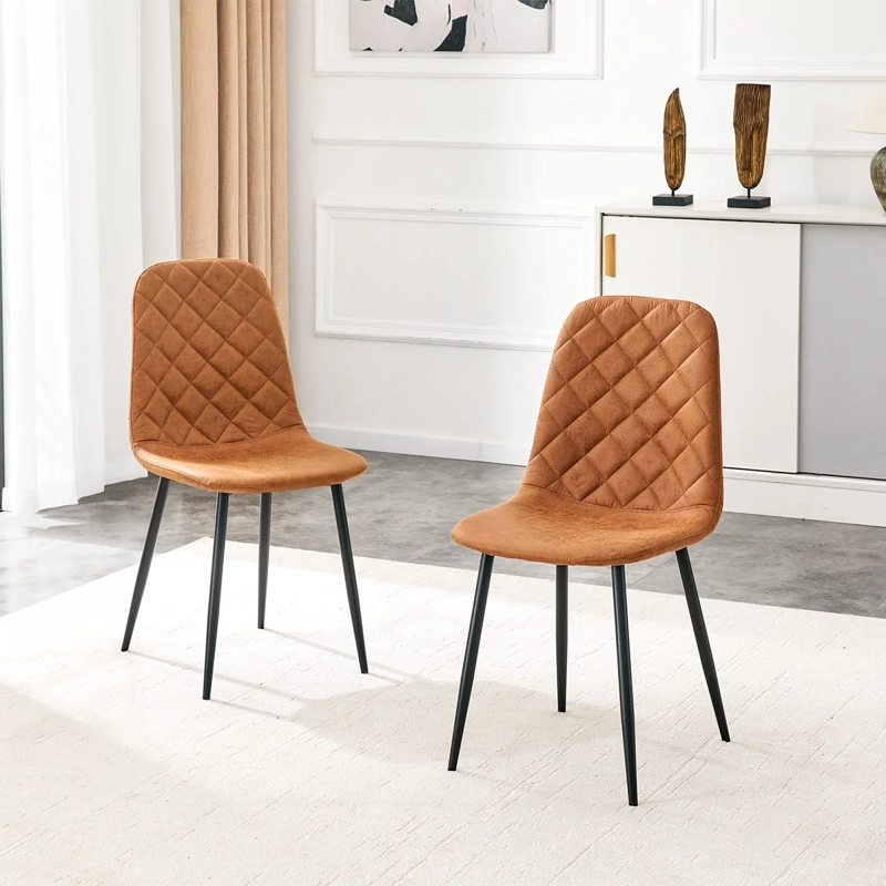 JUEGO DE COMEDOR RIPLEY HOME INDUSTRIAL 4 SILLAS CAFÉ - 8