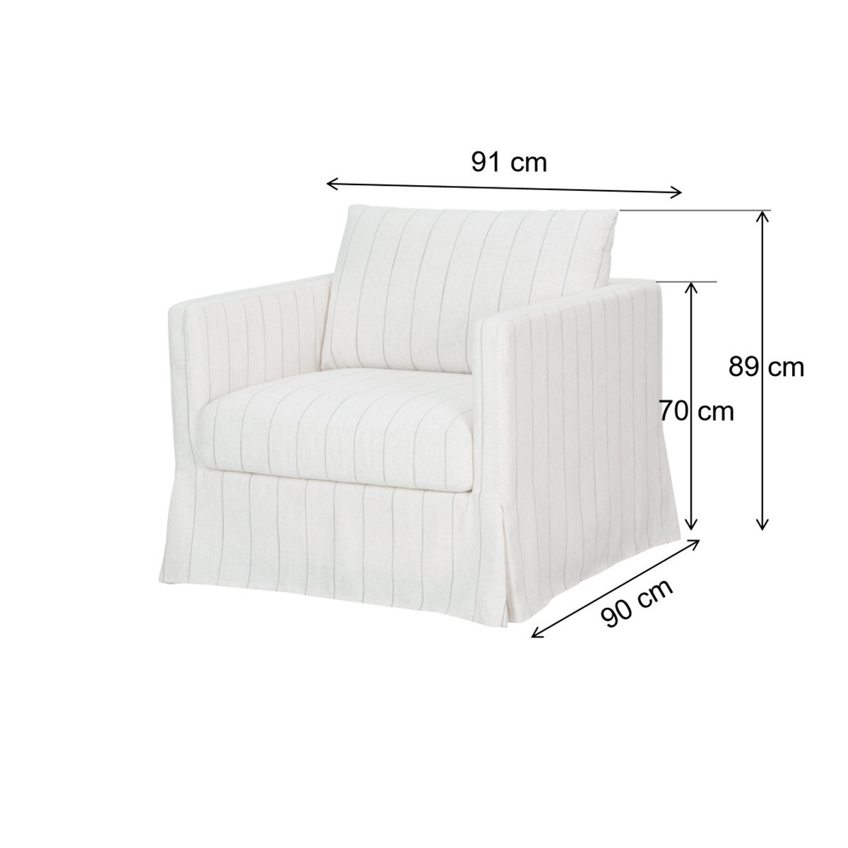 POLTRONA MAISON LINETT PHILIPPE LINO 1 CUERPO - 6