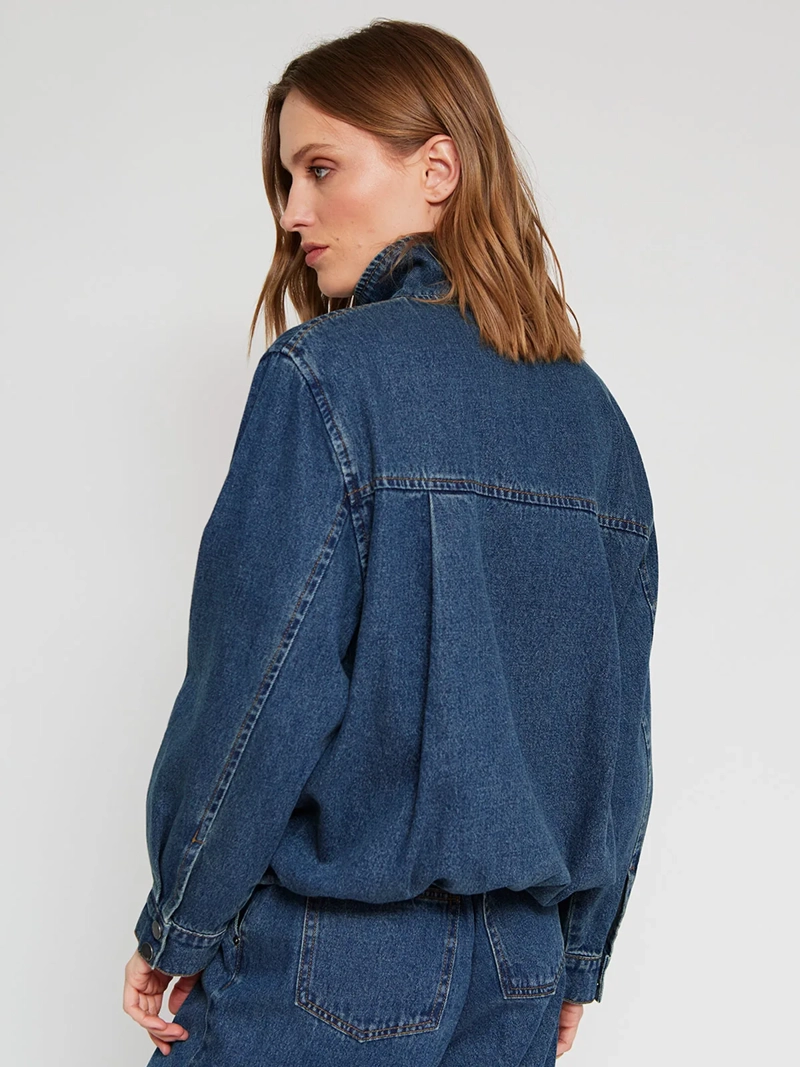 CHAQUETA MUJER MARQUIS ALGODÓN BOMBER DENIM - 3