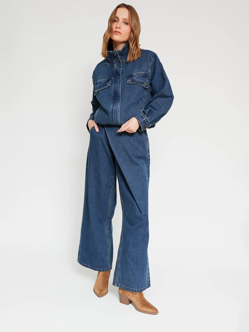 CHAQUETA MUJER MARQUIS ALGODÓN BOMBER DENIM - 5