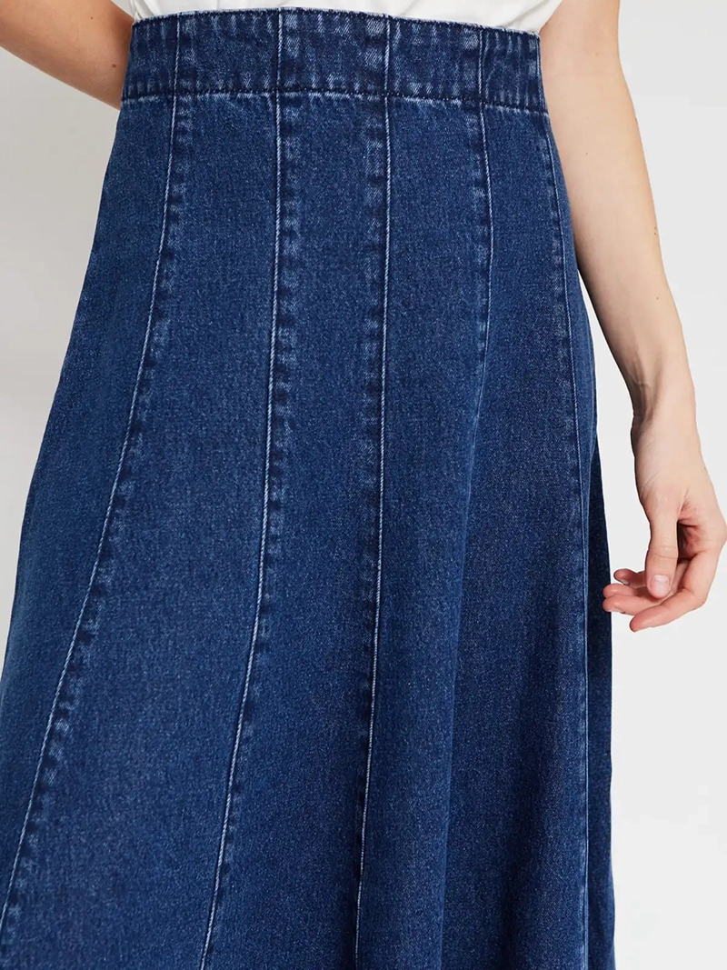 FALDA MUJER MARQUIS ALGODÓN DENIM - 4