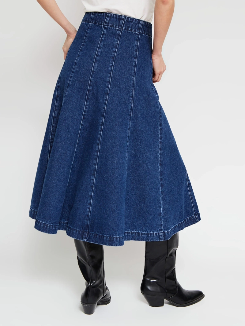 FALDA MUJER MARQUIS ALGODÓN DENIM - 3