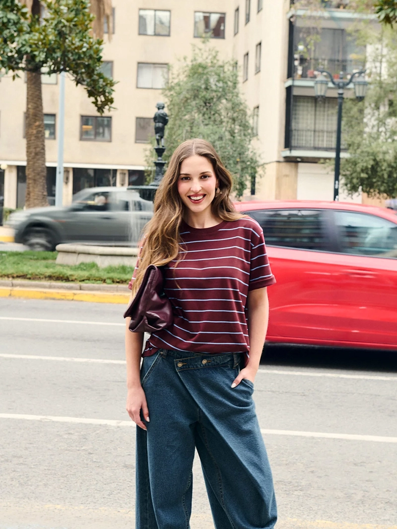 JEANS MUJER MARQUIS - BELÉN SOTO ALGODÓN RECTO PRETINA CRUZADA - 2