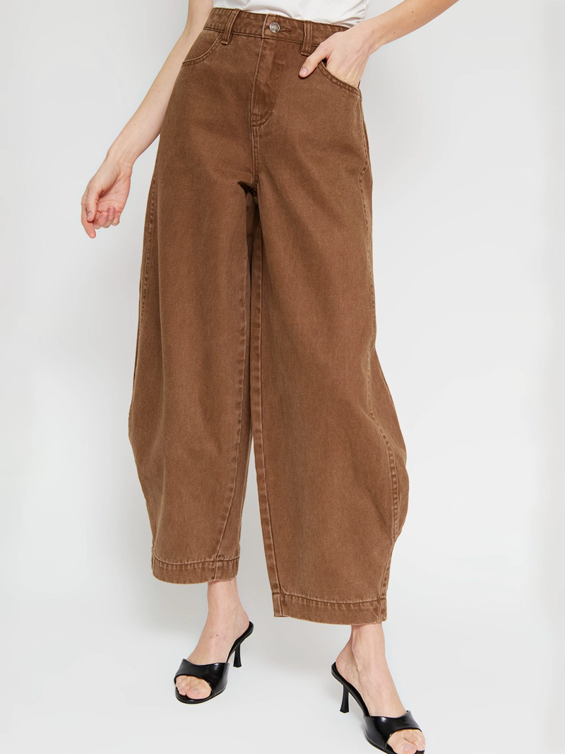 JEANS MUJER MARQUIS X BELÉN SOTO ALGODÓN BARREL CROPPED - 3