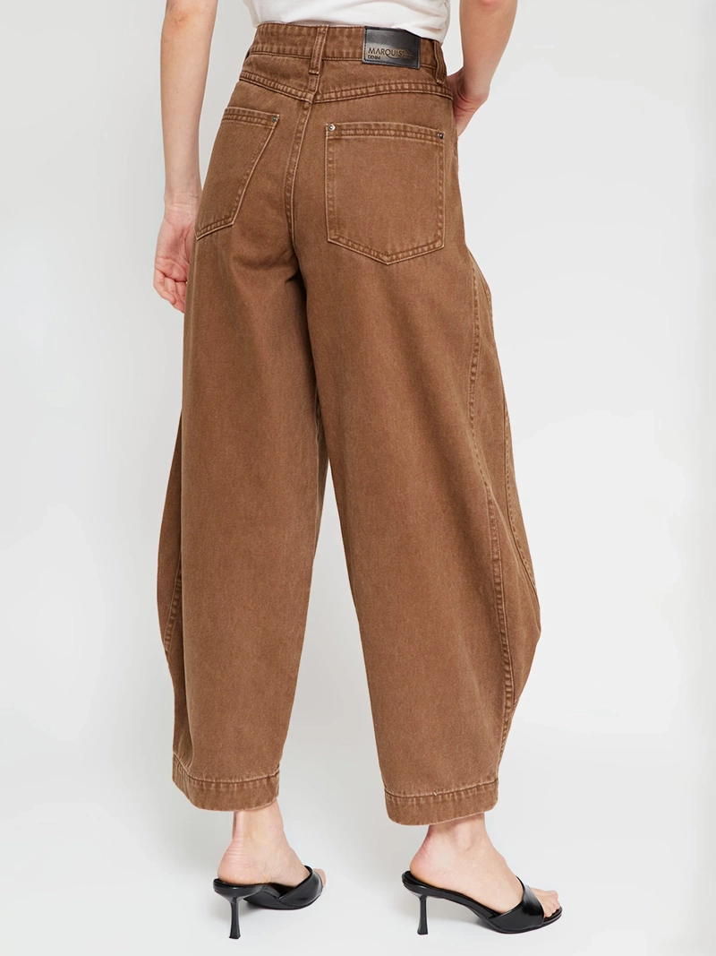 JEANS MUJER MARQUIS X BELÉN SOTO ALGODÓN BARREL CROPPED - 4