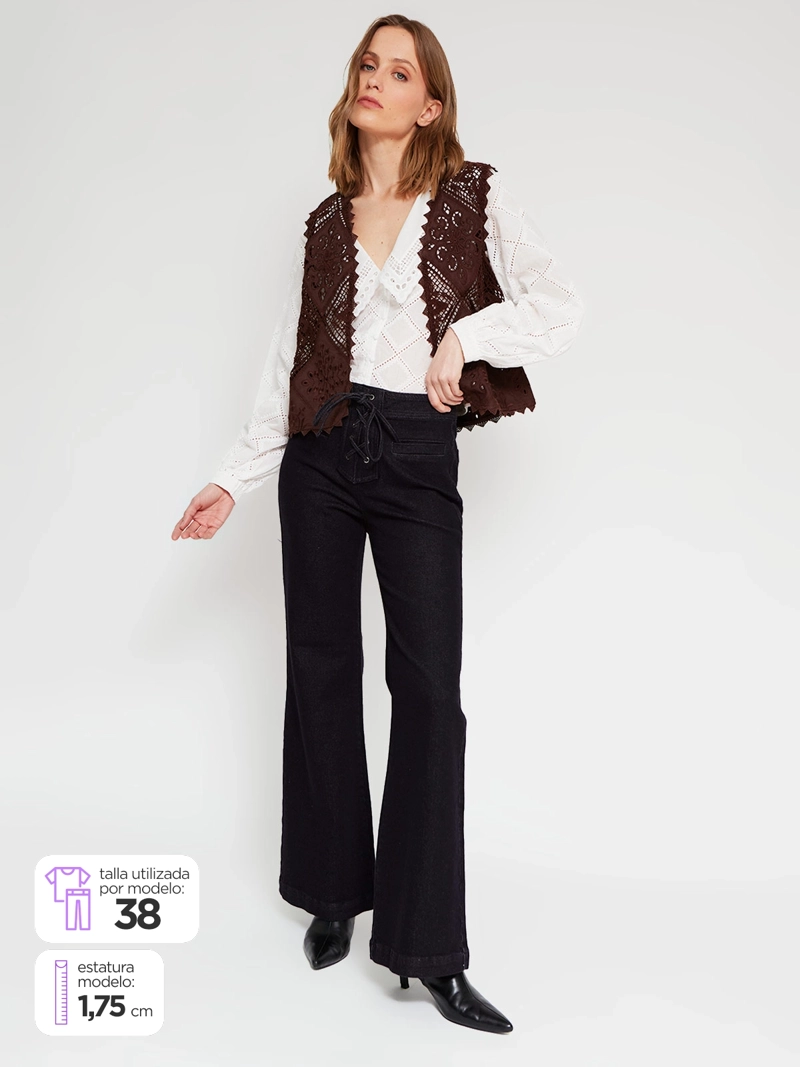 JEANS MUJER MARQUIS ALGODÓN SETENTERO - 1