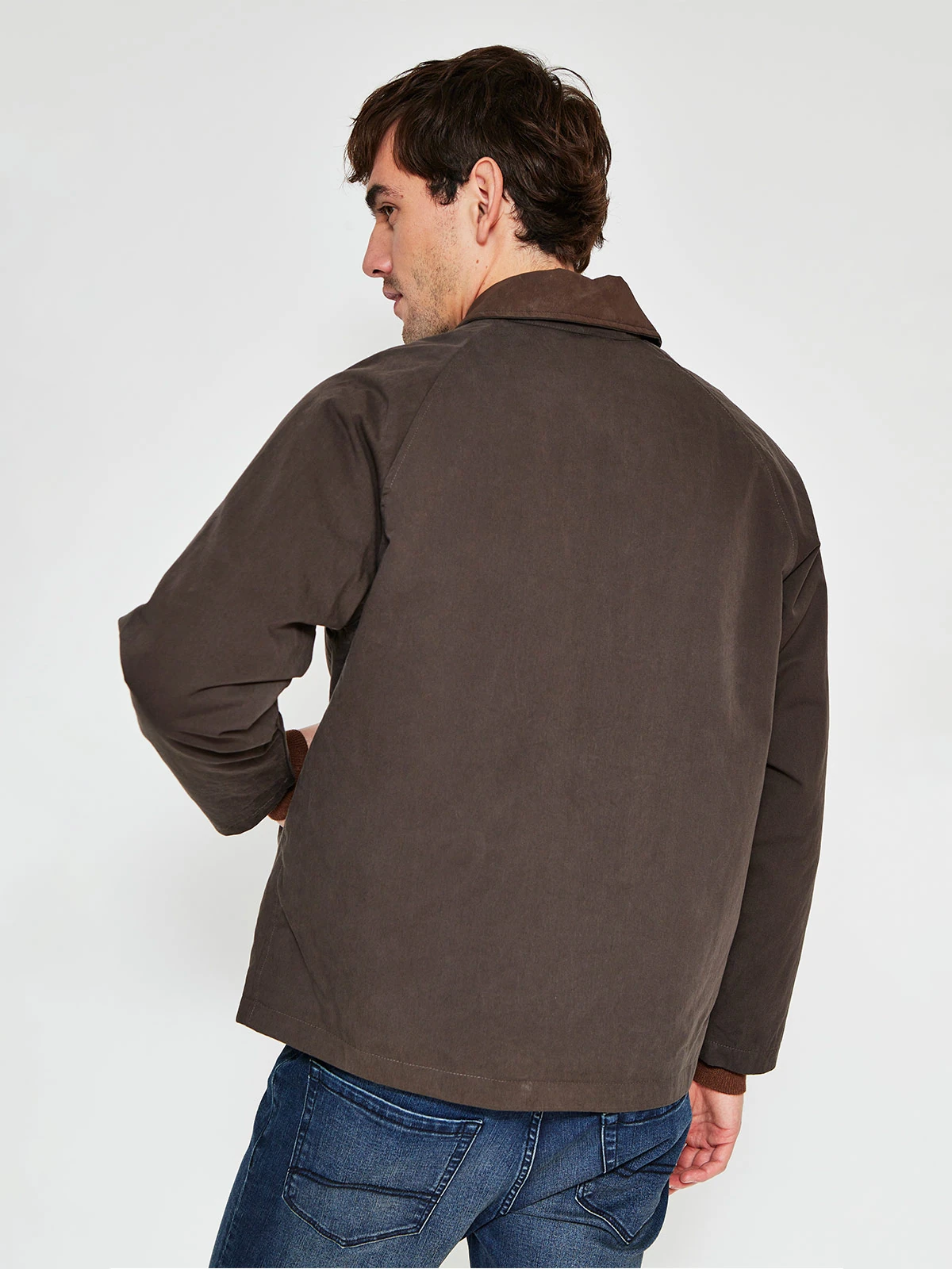 CHAQUETA HOMBRE CACHAREL ALGODÓN CUELLO CAMISERO - 2