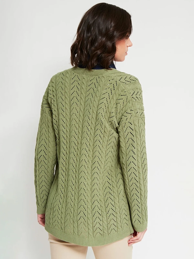 CARDIGAN MUJER AZIZ CALADO - 3